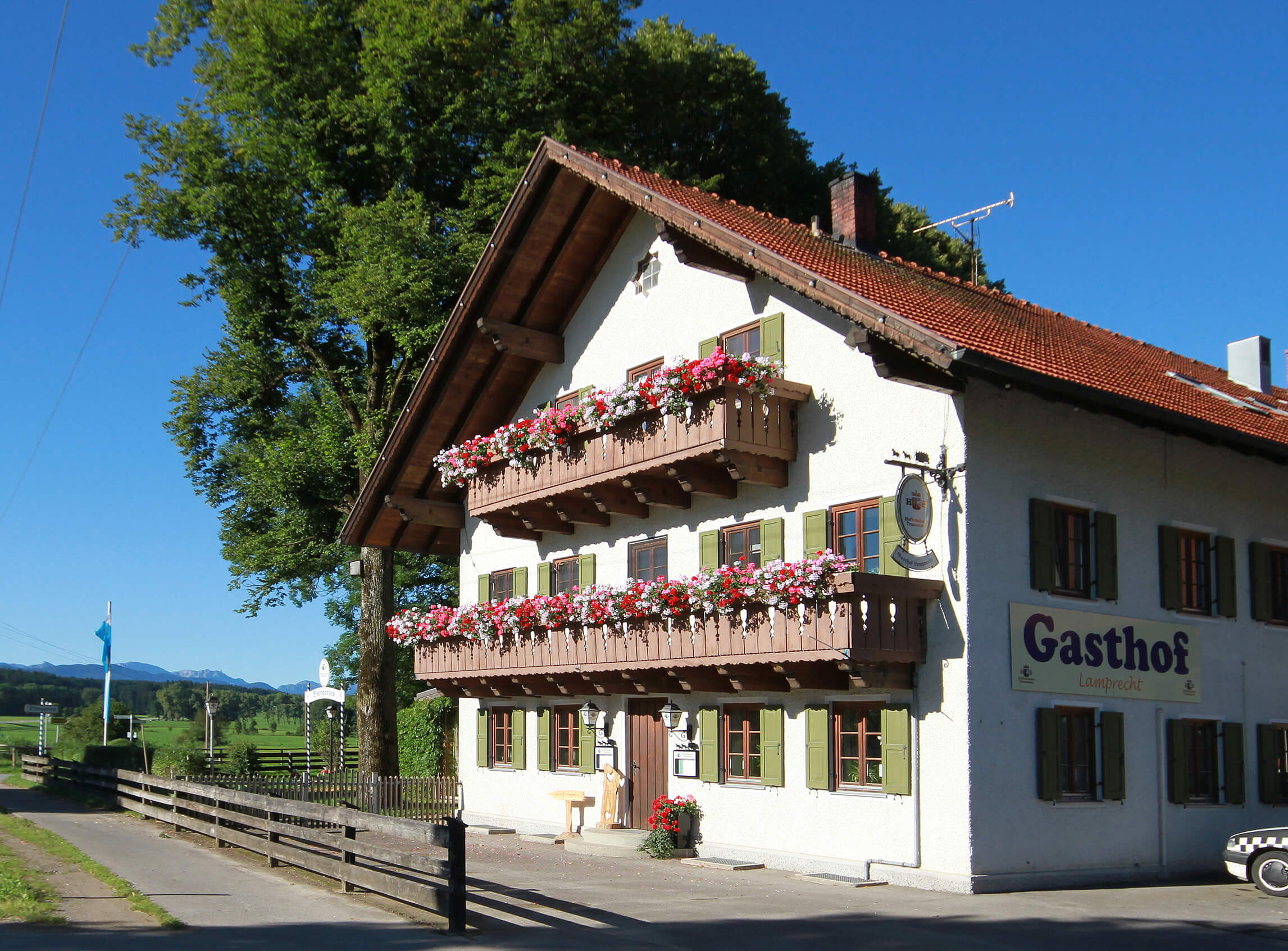 Hotel Restaurant Gasthof Lamprecht Peiting Balkon